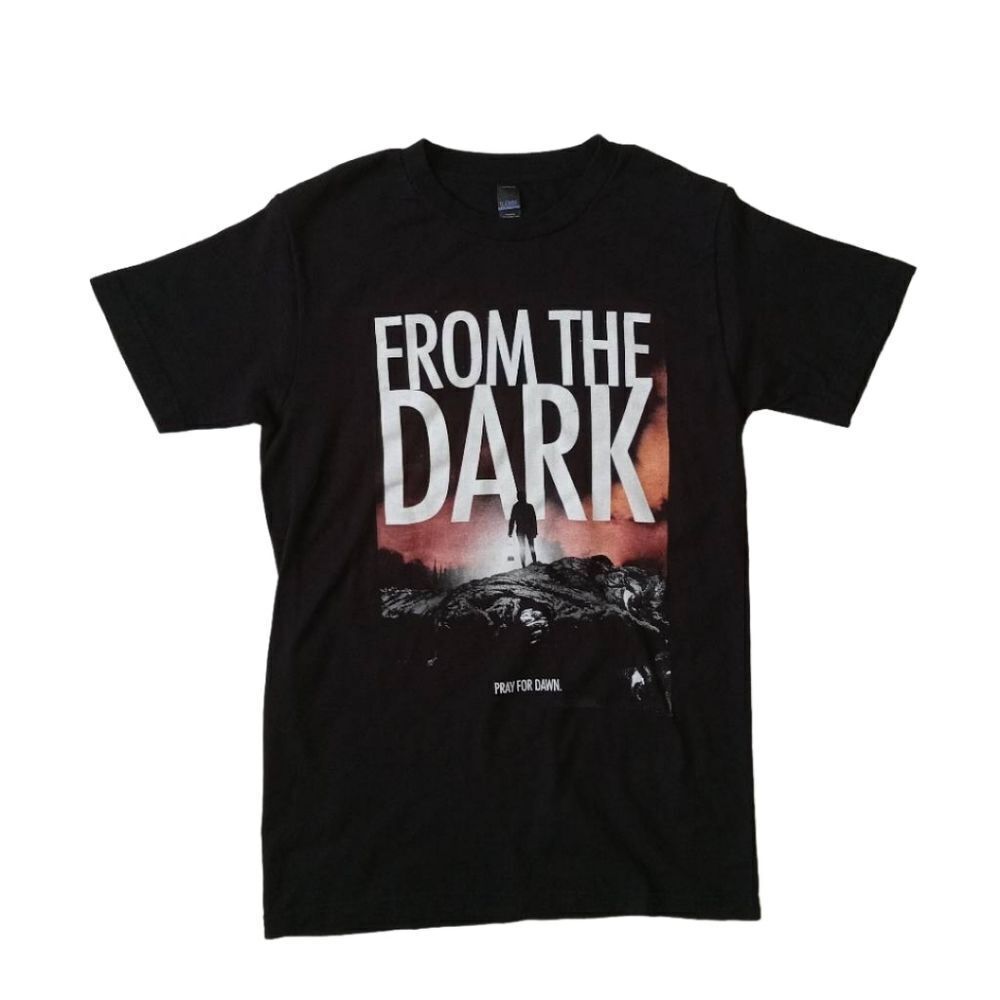 Tultex From The Dark Black Unisex Short Sleeve Crew Neck Movie Tee Adult Small